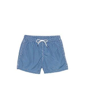 Fedeli Blue Beachwear - Swim Shorts Men